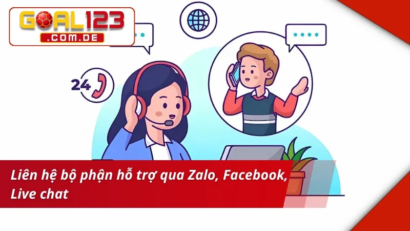 Đổi Mật Khẩu GOAL123 - Bật Mí Thao Tác Cơ Bản Nhất Cho Newbie 5 Đổi mật khẩu GOAL123 nhờ liên hệ nhà cái qua Live chat